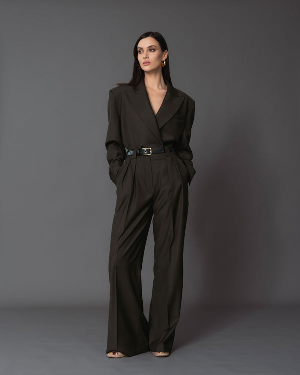 Eva wide leg trousers