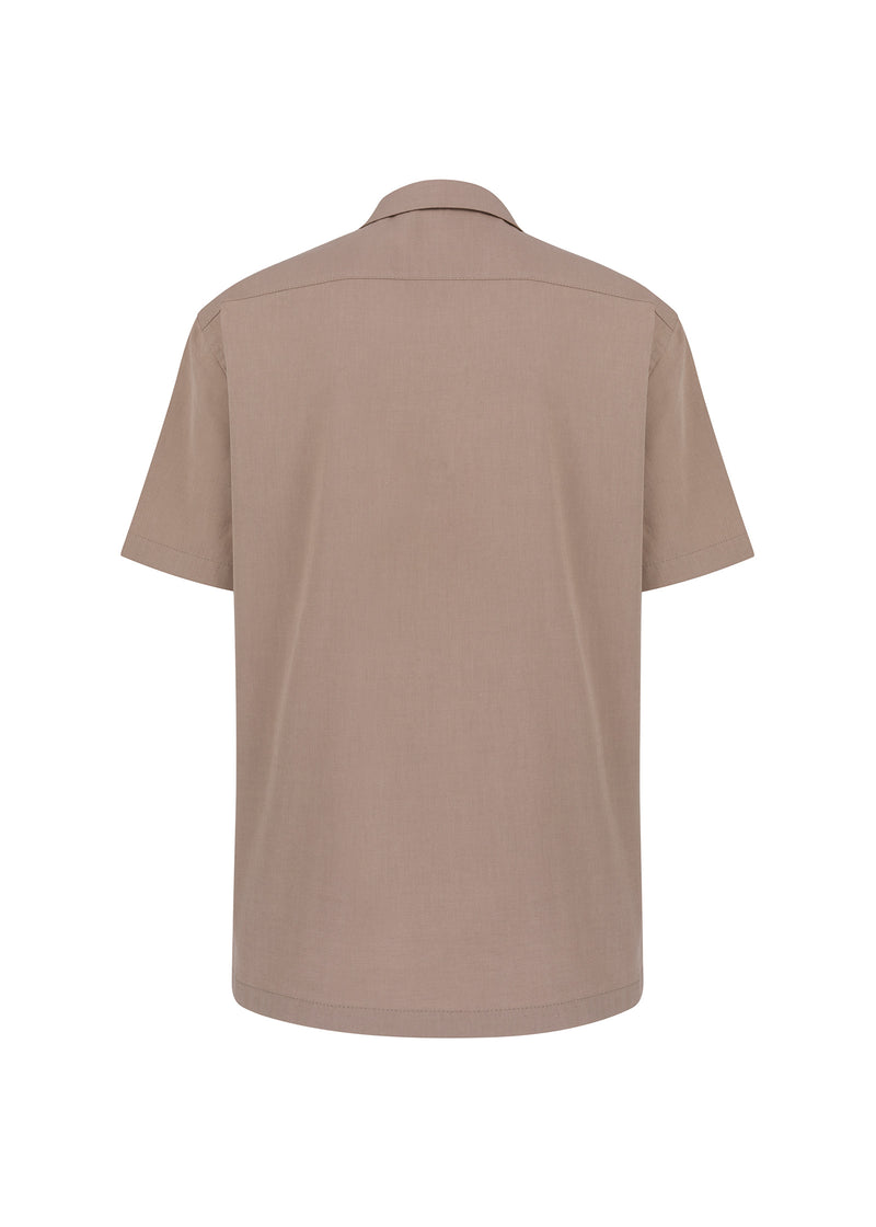 Cotton short-sleeved shirt